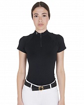 ETW00036..РУБАШКА СПОРТИВНАЯ "POLO SS ZIP"