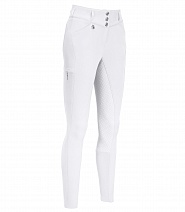 1443 06WHITE..БРИДЖИ "4306 HIGHWAIST"