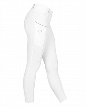ETKU00047..БРИДЖИ-ЛЕГГИНСЫ "Sim fit with logo" COM