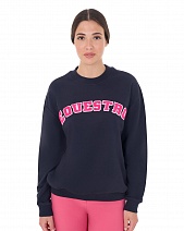 ETW00238..СВИТШОТ "SPONGE STITCH LETTER"