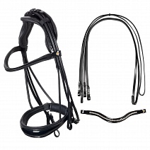 ETH01035..ОГОЛОВЬЕ "Soft Italian leather"